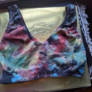 Big Bud Press tye dye bra